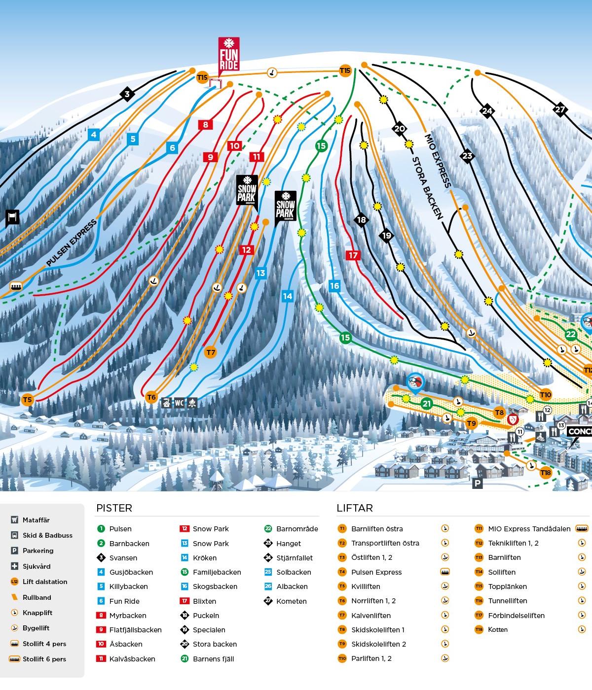 Sälen: 4 gode skiområder som perler på en snor