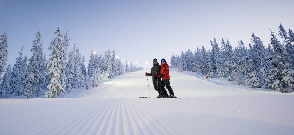 Skiferie i Sälen - par på skiferie