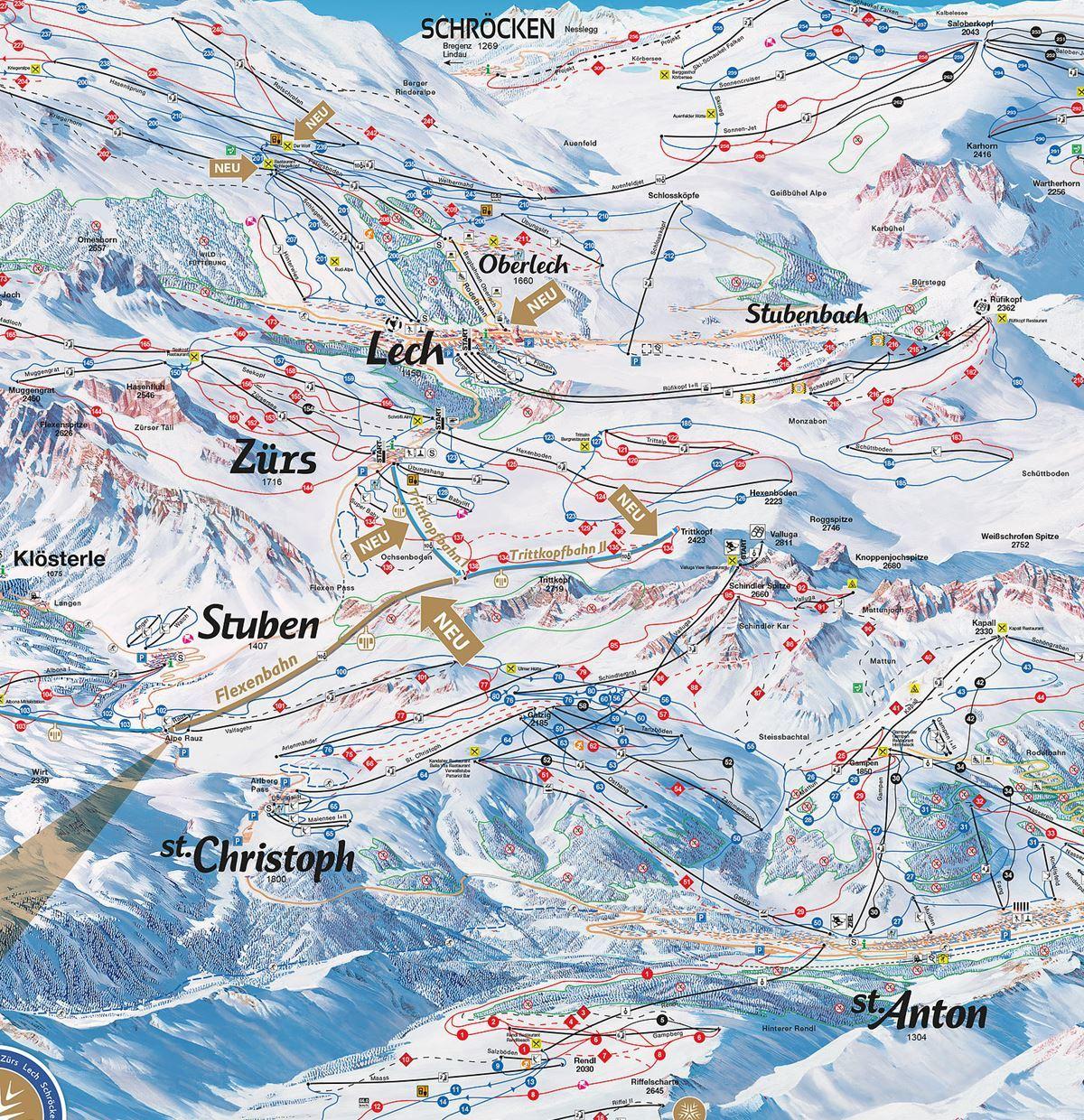 Skirejser til St. Anton am Arlberg: Verdensklasse skiløb i Østrig