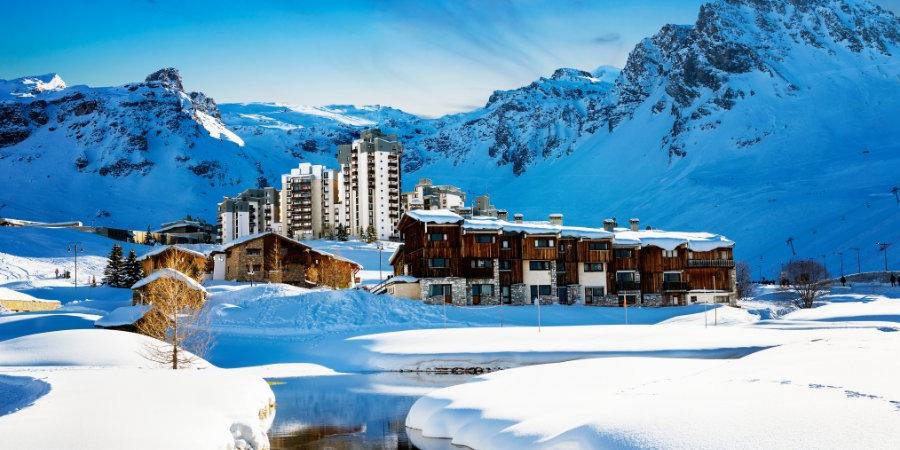 Skidsemester i Tignes