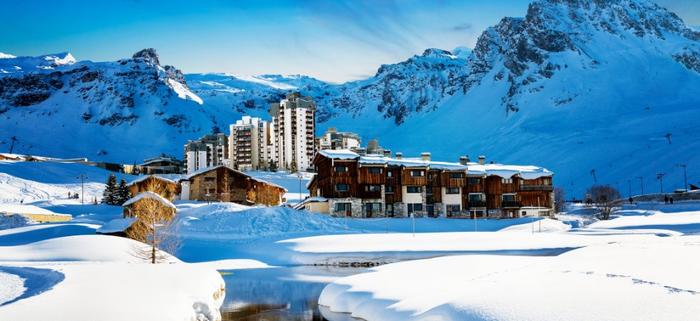 Skiferie i Tignes - Tignes by i dalen