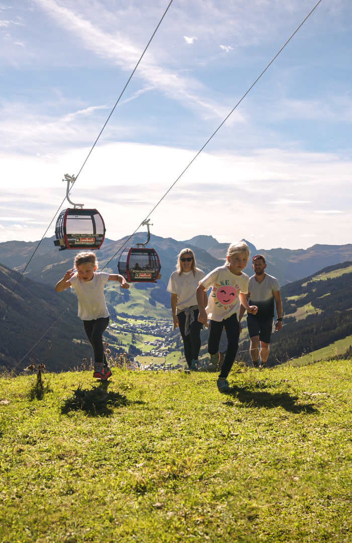 Sommerferie i Saalbach