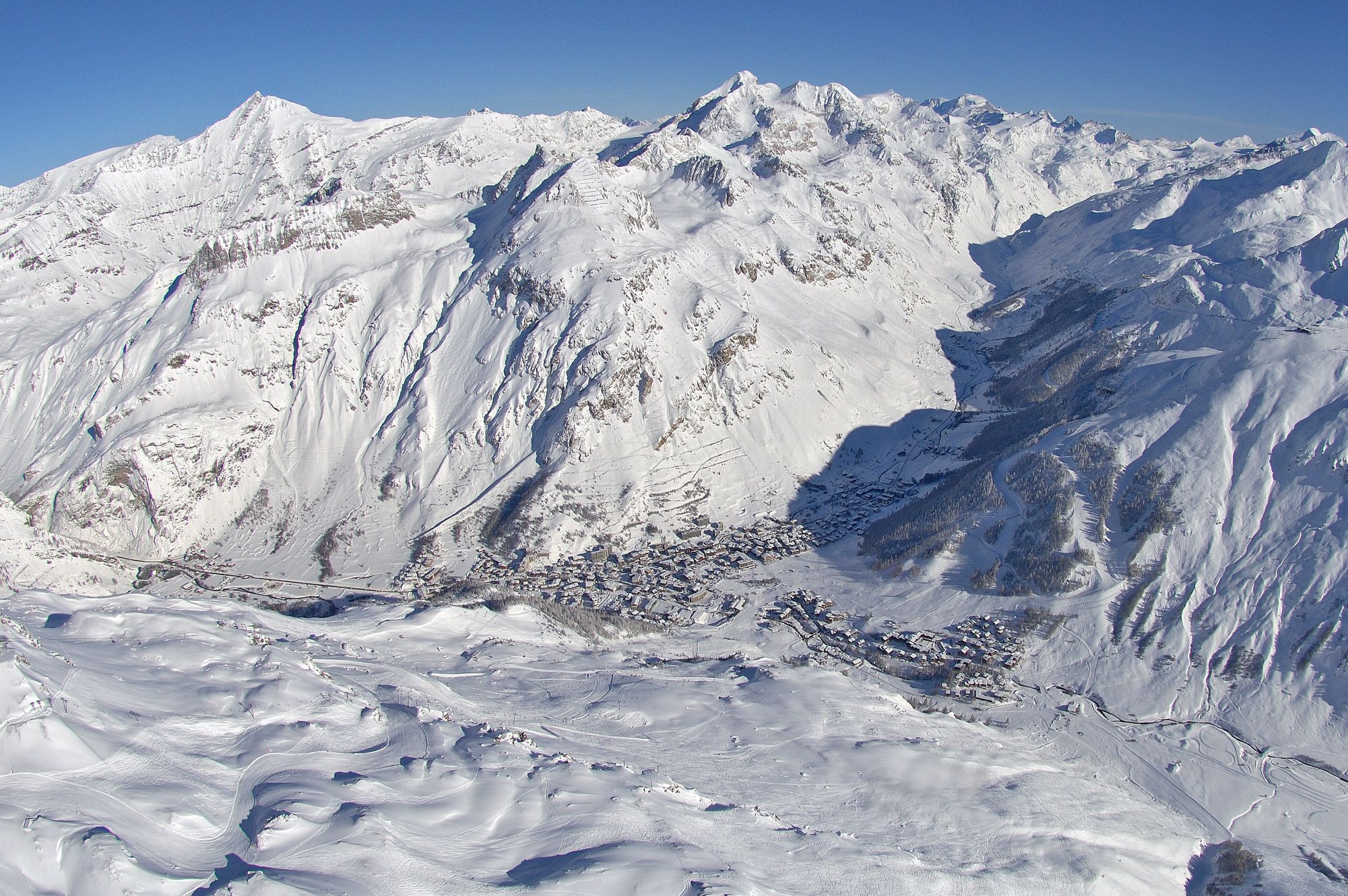 Val d'Isere sne sol