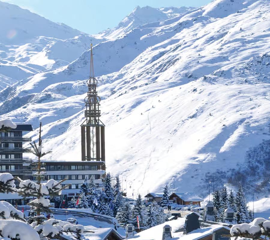 Neige et Ciel i Les Menuires