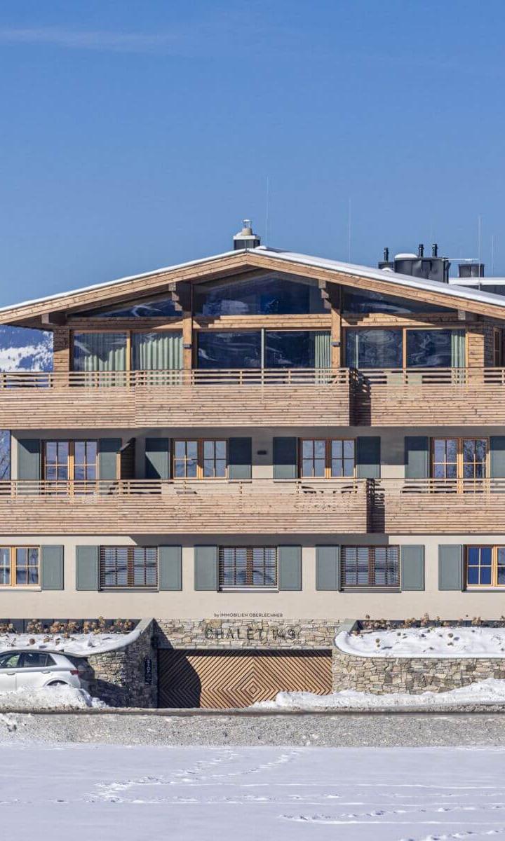 Penthouse mit 3 Schlafzimmer und Kamin (3 Double Beds) – Chalet 149 av Alp Resorts