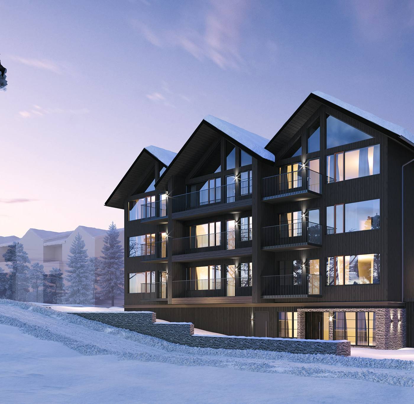 Fjällglim, Sälen