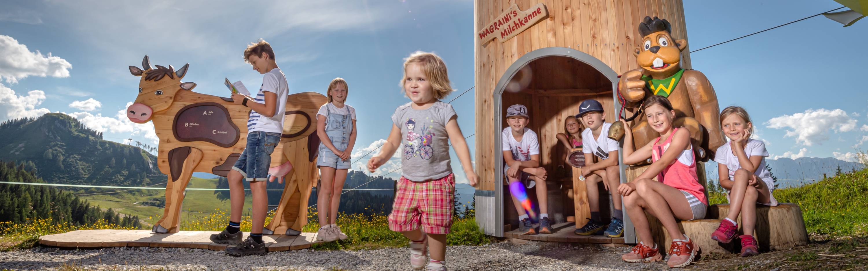 Sommerferie i Wagrain