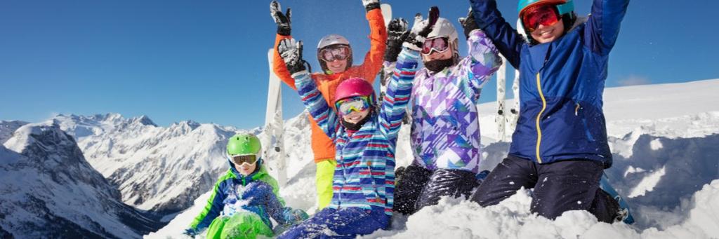 Familieskiferie i Saalbach