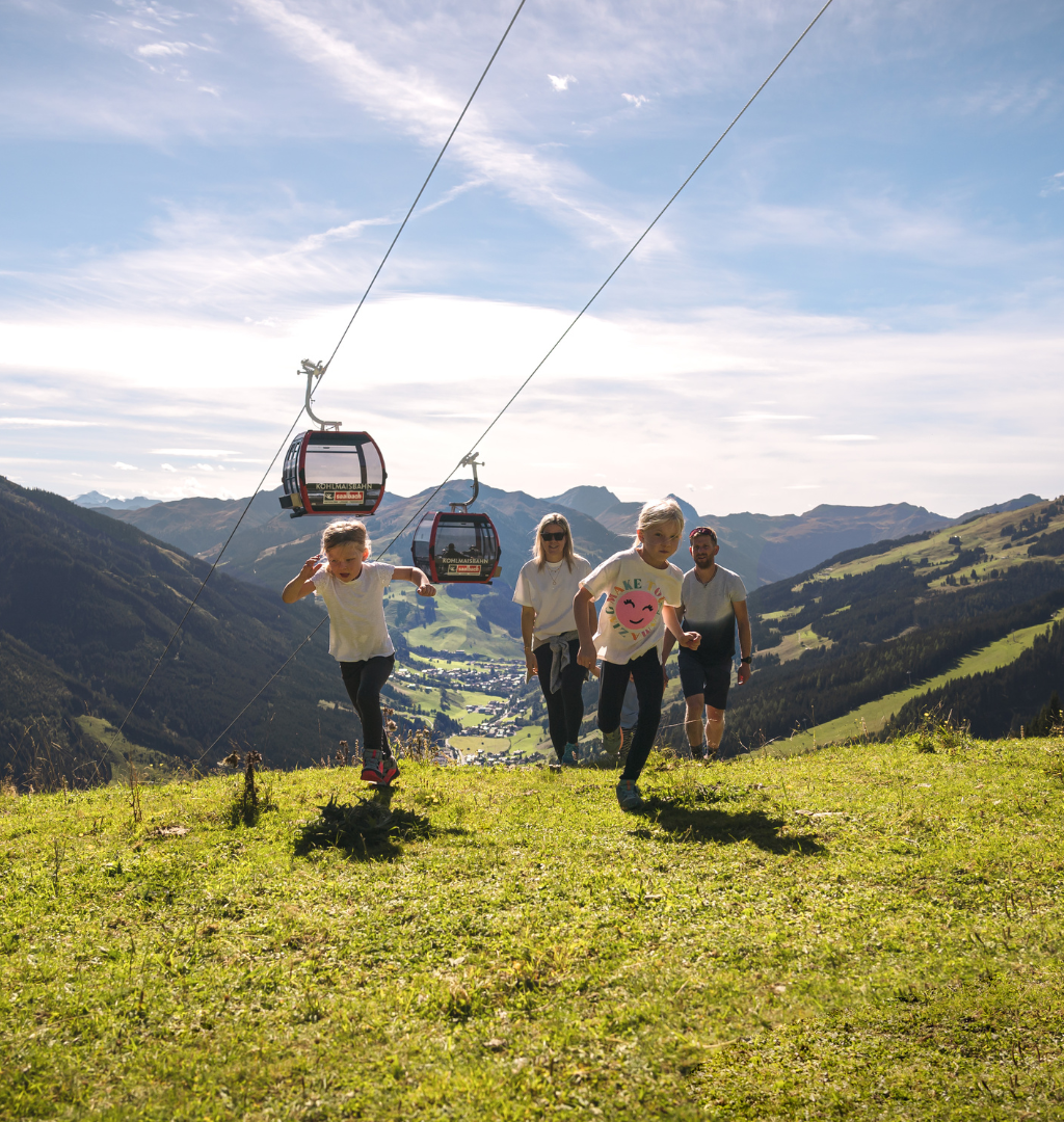 Sommerferie i Saalbach