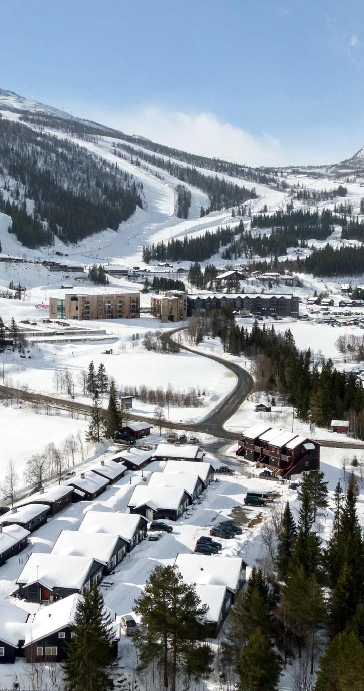 Hemsedal Skisenter – MØLLA 218 – 2 soveværelser, 6 senge, 50m2 – Mølla Familieleiligheter