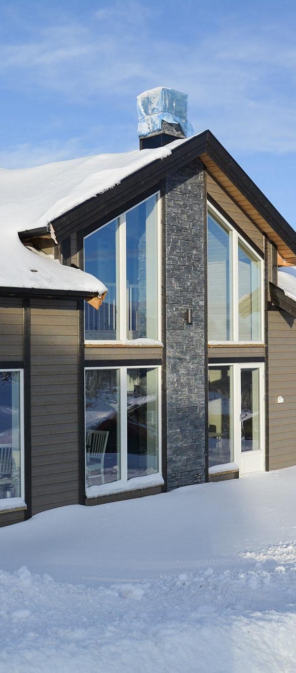 Høyfjellssenteret – SKURUFJELLET HYTTER 1180B  – 4 soveværelser, 10 senge, 95m2 – Skurufjellet hytter