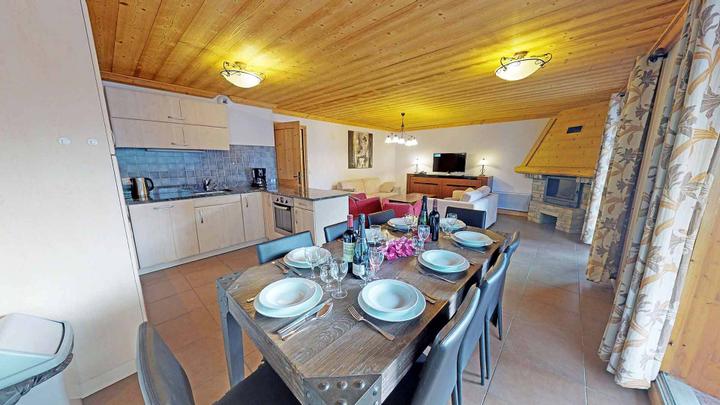Nr.2: 4-værelses lejlighed til 6/8 personer (3 soveværelser; 90 m²) – Residence Le Sabot de Vénus - Grand Rue (1/10)