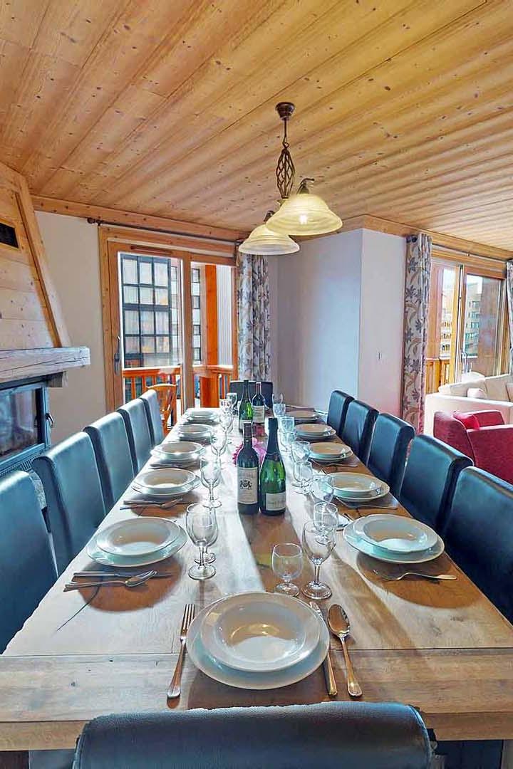 Nr.9: 6-værelses lejlighed til 10 personer (5 soveværelser; 110 m²) – Residence Le Sabot de Vénus – Grand Rue